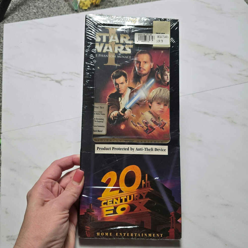 Starwars DVD New in box the Phontoms Menace